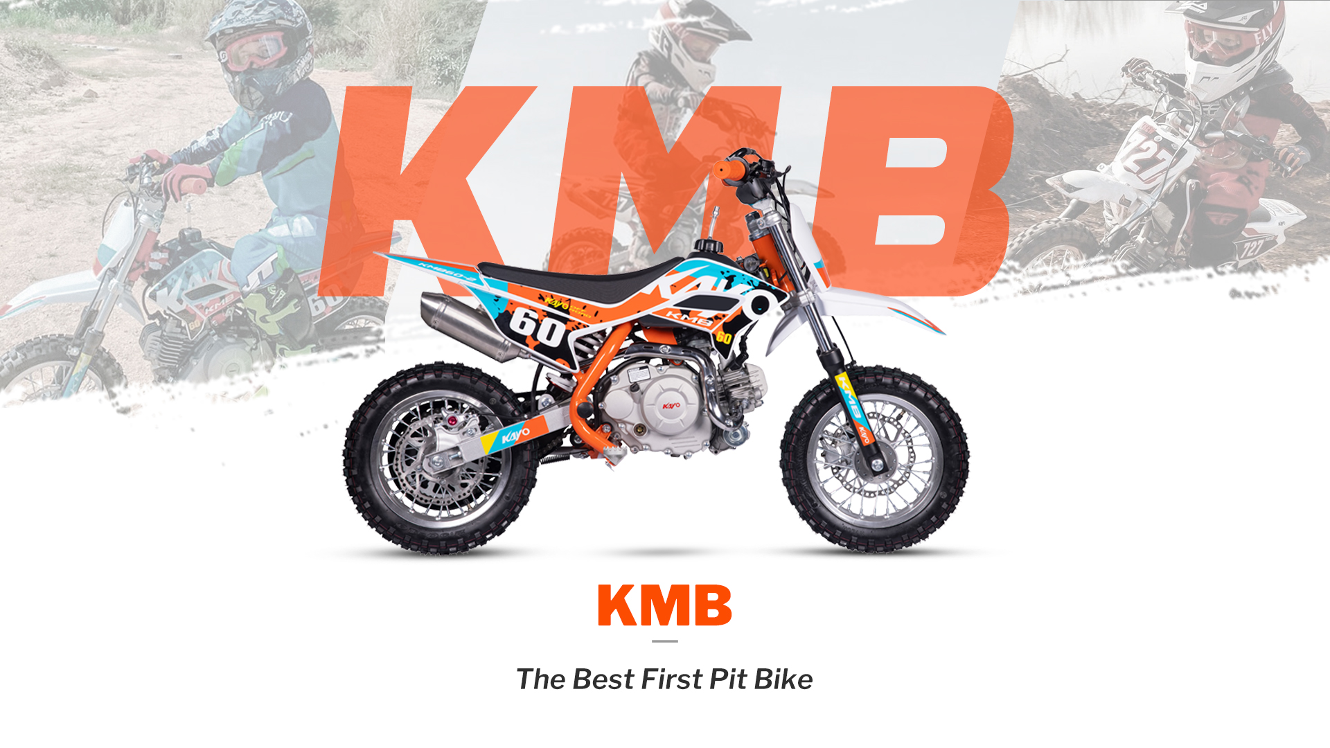 Kayo KMB 56.8cc – Motocicletă Automată pentru Copii, Motor 4T